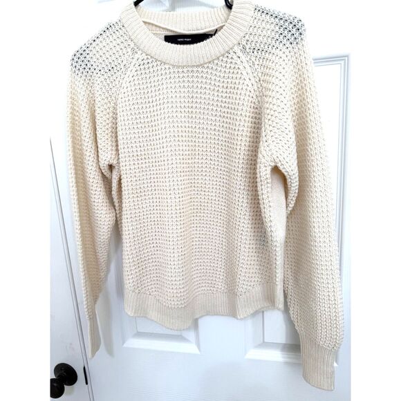 Vera Moda Chunky Cable Knit Off White Sweater in Womens Size S - Picture 2 of 9